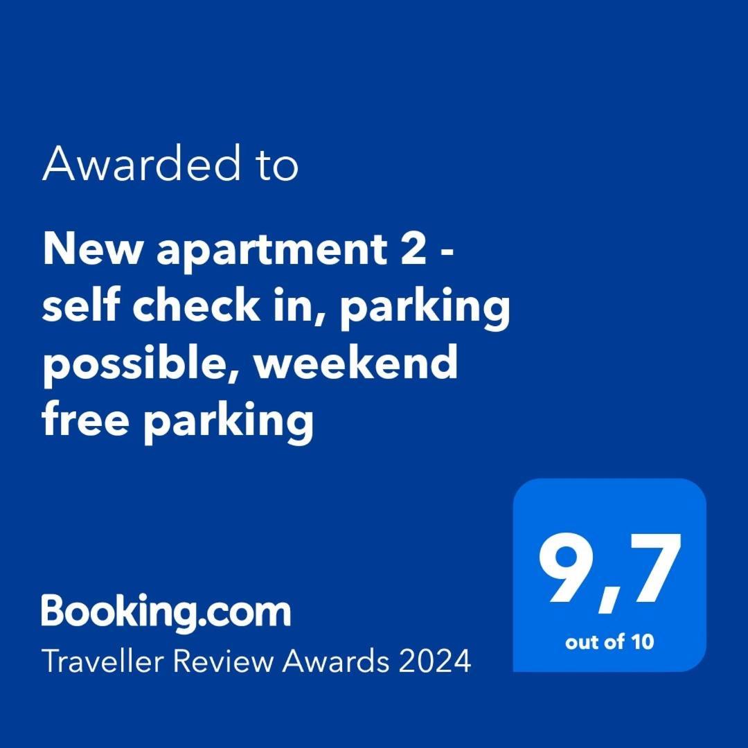 New Studio 3 - Self Check In, Parking Possible, Weekend Free Parking Bratislava Exterior foto